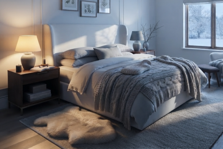 Wool Rug for Bedroom: Right Sizing, Best Placement & the Bare-Feet Test