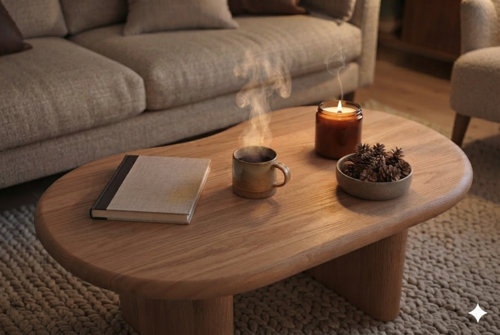 How to Style a Coffee Table: Fall