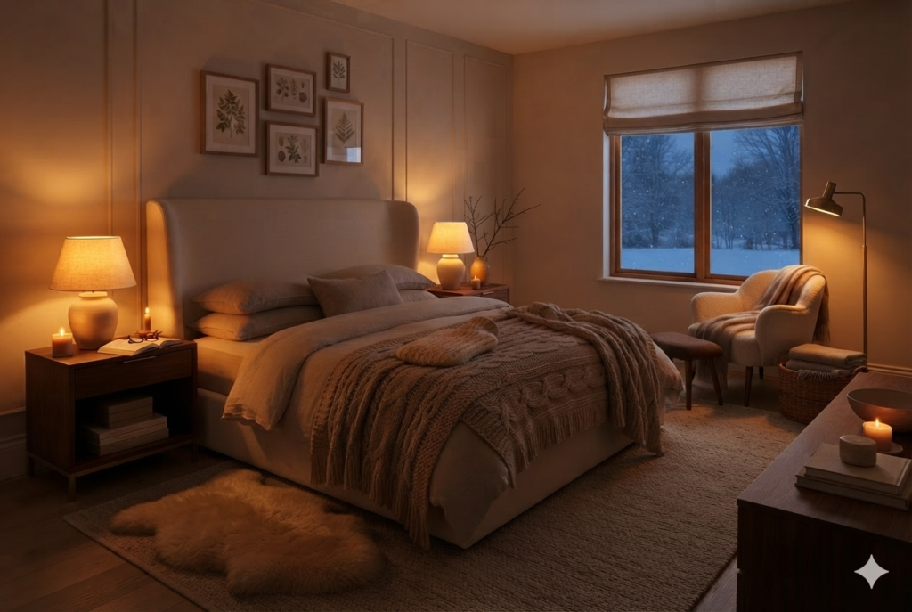Cozy Winter Bedroom Decor To Transform It Into a Sleep Haven