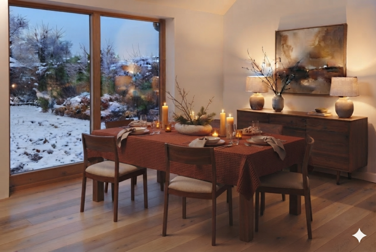 Winter Table Setting: 5 Hygge Tables for the Dark Season