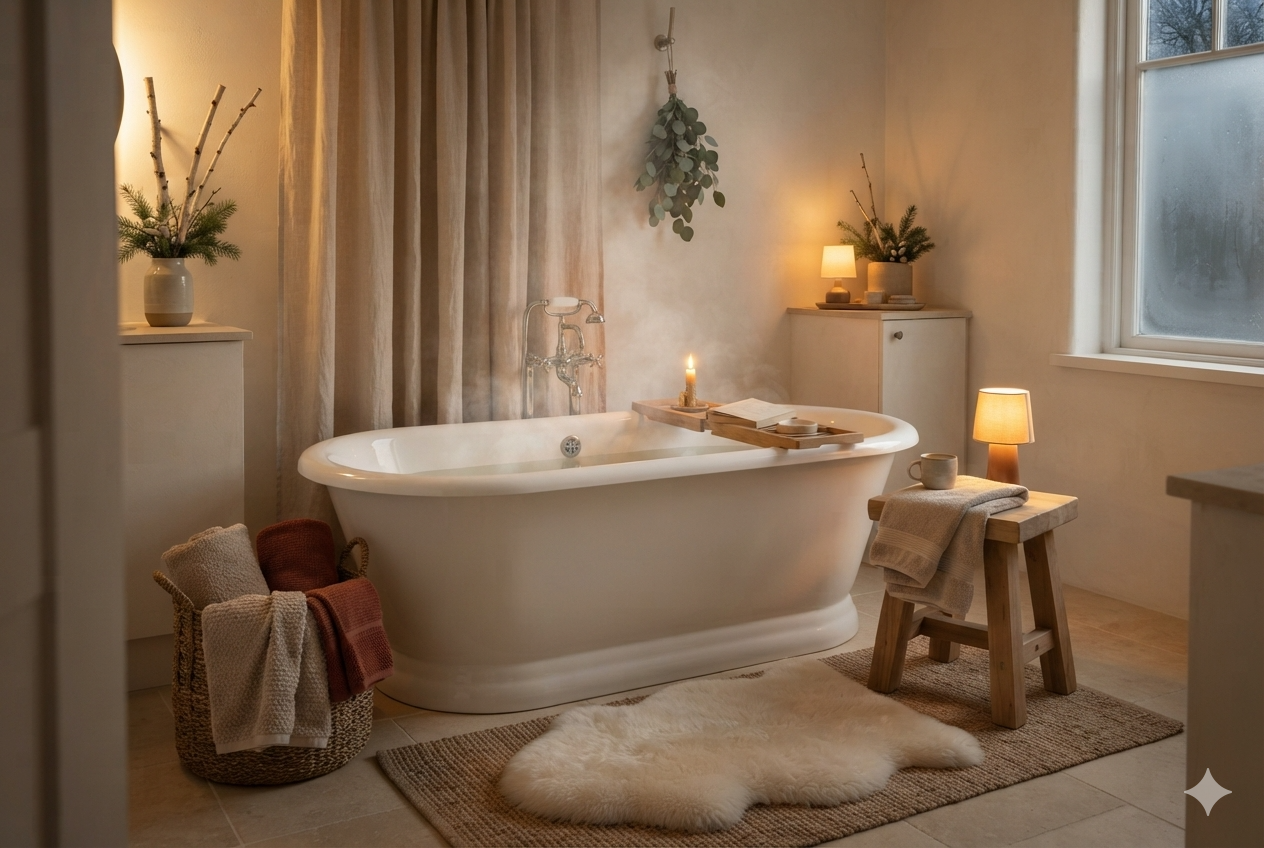 Winter Bathroom Decor: Transform From Cold To Cozy