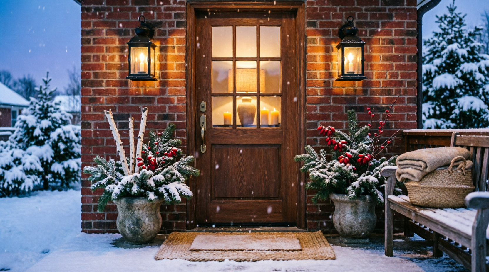 Winter Porch Decorating Ideas: A Hygge Welcome That Lasts All Winter
