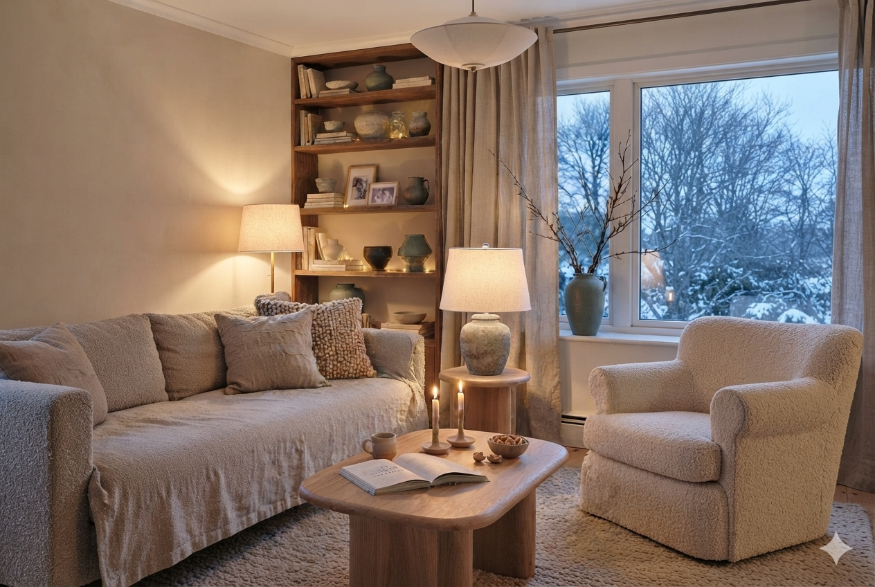 How to Choose a Table Lamp for the Perfectly Cozy Living Room